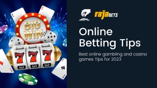 Online Betting Tips