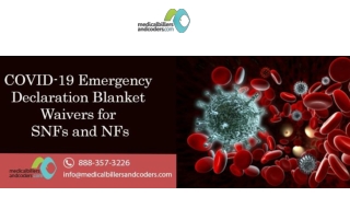 COVID-19 Emergency Declaration Blanket Waivers for SNFs and NFs