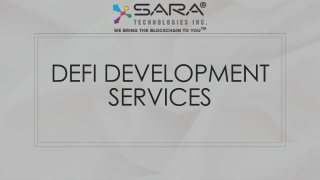 DeFi development services