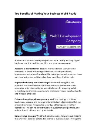 Web3 Development Company