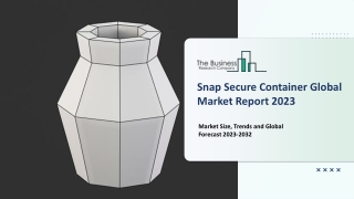 Snap Secure Container Market SWOT Analysis, Future Trends And Outlook 2023