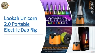 Lookah Unicorn 2.0 Portable Electric Dab Rig
