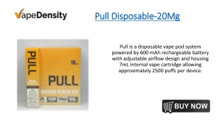 Pull Disposable-20Mg