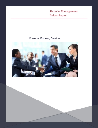 Financial Planning Services