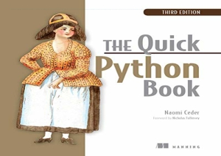 [DOWNLOAD PDF] The Quick Python Book free