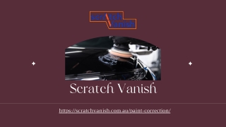 Black Car Paint Correction | Scratchvanish.com.au