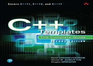 [READ PDF] C   Templates: The Complete Guide full