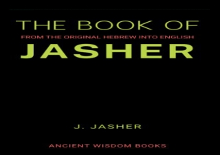 PDF The Book Of Jasher: From The Original Hebrew Into English (Annotated) ipad