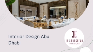 Interior Design Abu Dhabi