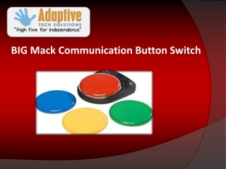 BIG Mack Communication Button Switch