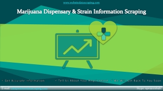 Marijuana Dispensary & Strain Information Scraping