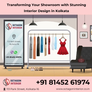 Transforming Your Showroom with Stunning Interior Design in Kolkata