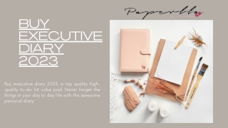 Buy Executive Diary 2023