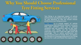 Ttyre fitting