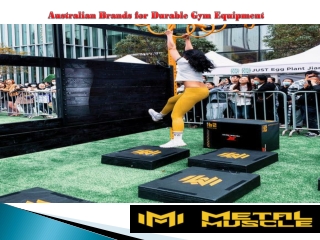 Australian Brands for Durable Gym Equipment