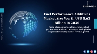 Top 5 Benefits of a Fuel Performance Additives Industry