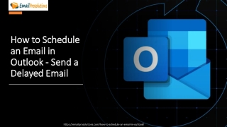 How to Schedule an Email in Outlook - Send a Delayed Email