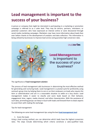 Blog 2_Lead management is important to the success of your business.docx