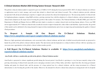 E-Clinical Solutions Market (1)