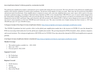 Gene Amplification Market (1)