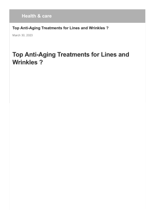 top-anti-aging-treatments-for-lines-and