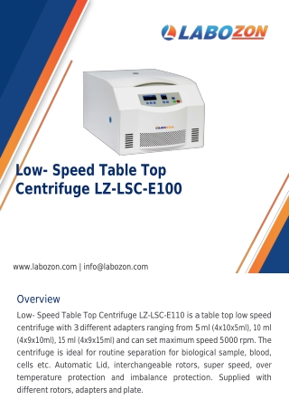 Low--Speed-Table-Top-Centrifuge-