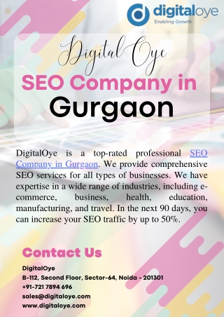 SEO Company in Gurgaon