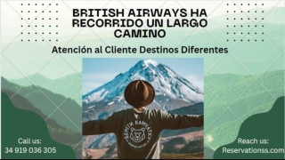 Atención al cliente de destino de British Airways