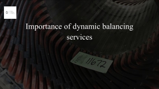 Dynamic Balancing Companies