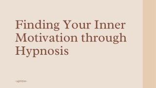 Best Self Hypnosis Download for Motivation  UpNow Hypnosis Audio