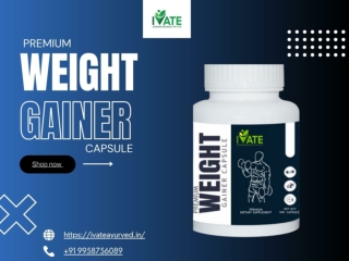 "Bulk Up and Build Muscle with Weight Gainer Capsules"