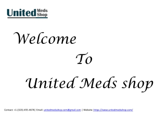Anxiety Medicine from Unitedmedsshop