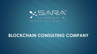 Blockchain Consulting Company