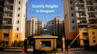 Apartments for Rent on Golf Course Road Gurugram | Suncity Heights for Rent