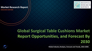 Surgical Table Cushions Market Growth, Trends, Absolute Opportunity and Value Chain 2022-2030