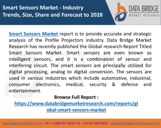 Smart Sensors Market