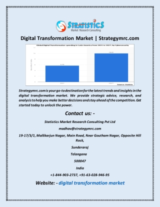 Digital Transformation Market  Strategymrc com