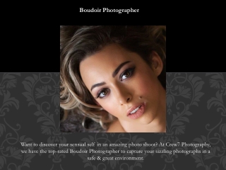Boudoir Photographer