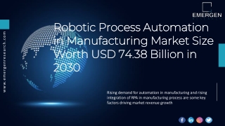 Robotic Process Automation in Manufacturing Market