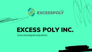 Scrap Petg Plastic Buyers | Excesspoly.com