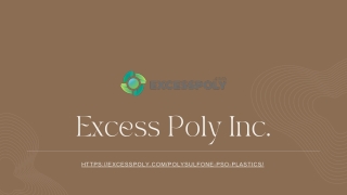 Scrap Polysulfone Plastic Buyer | Excesspoly.com