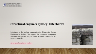 Structural engineer sydney  Interharex