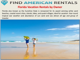 Florida Vacation Rentals by Owner