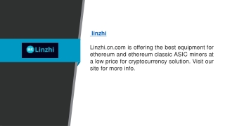 Find The Best Cryptocurrency Solution At A Reasonable Price Linzhi