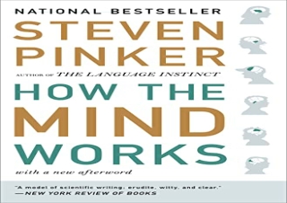 ✔[PDF] DOWNLOAD FREE❤ How the Mind Works download