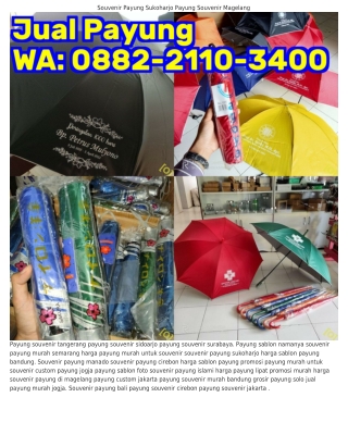 Ö882_211Ö_ЗԿÖÖ (WA) Payung Sablon Nama Payung Souvenir Online