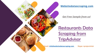 Restaurants Data Scraping from TripAdvisor