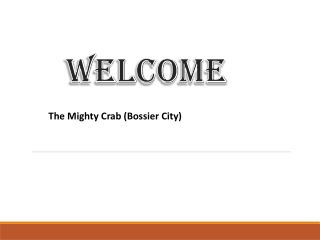 The Mighty Crab (Bossier City)