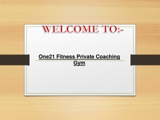 Looking for the best Private personal training in Freemantle