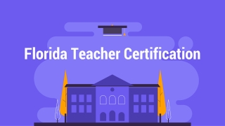 Florida Teacher Certification Online